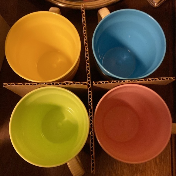 Thermo-Temp set of 8 mugs keep drinks hot or cold Vintage - Picture 6 of 14